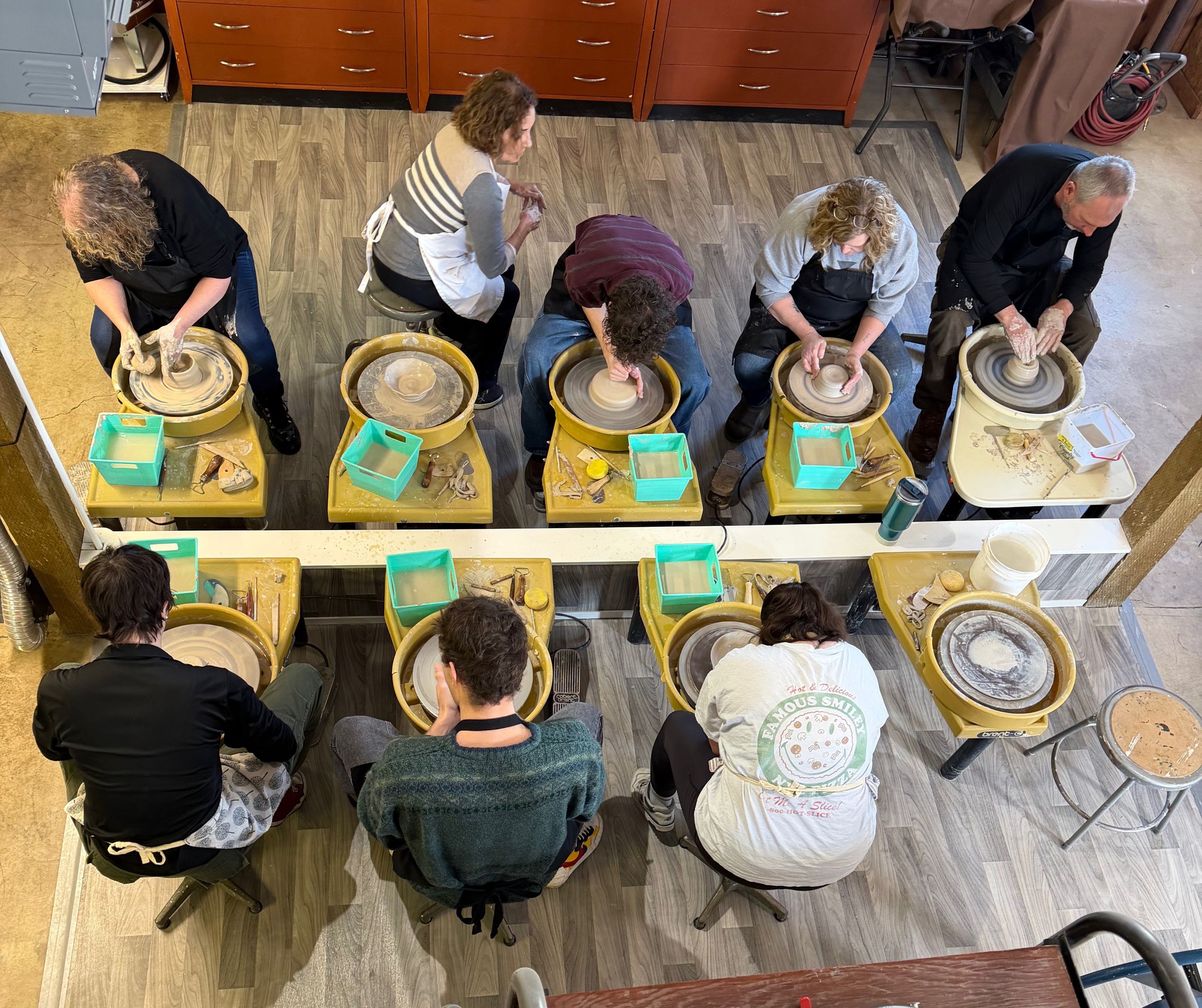 Ceramics Wheel-Throwing Class with Jamie Tate banner